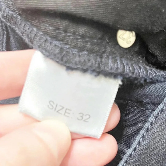 Madewell Black Skinny Skinny Medium Rise Jeans Women's Waist Size 32 - Picture 6 of 7